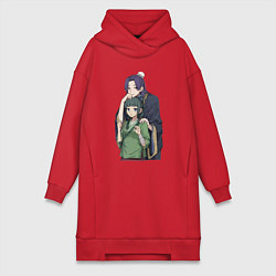 Женская толстовка-платье Монолог фармацевта Жэньши Расчётливый интриган