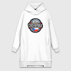 Женская толстовка-платье Czech Republic