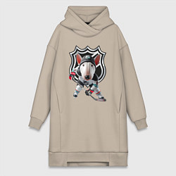 Женская толстовка-платье Bully is an NHL forward - ai art