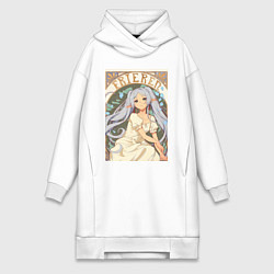 Женская толстовка-платье Провожающая в последний путь Фрирен эльф