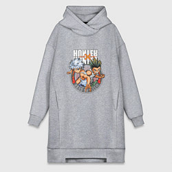 Женская толстовка-платье Hunter x Hunter Килуа и Гон