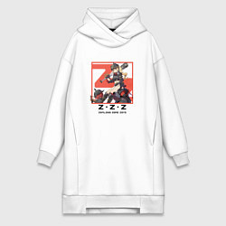 Женская толстовка-платье Люси - Zenless Zone Zero