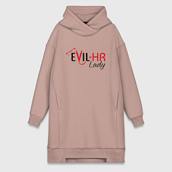 Женская толстовка-платье HR Lady devil