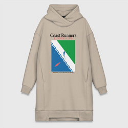 Женская толстовка-платье Running club