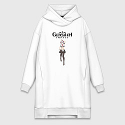 Женская толстовка-платье Noelle genshin impact love