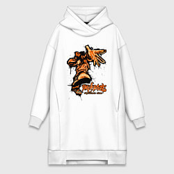 Женская толстовка-платье Limp Bizkit - graffiti