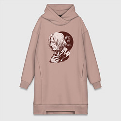 Женская толстовка-платье Северус Снегг