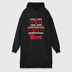 Женская толстовка-платье Розыск пацанов The boys
