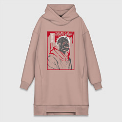 Женская толстовка-платье Магическая битва Ryomen Sukuna