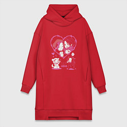 Женская толстовка-платье NANA Нана Коматсу и Осаки