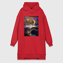 Женская толстовка-платье Арт Soul