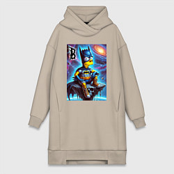Женская толстовка-платье Batbart - ai art fantasy