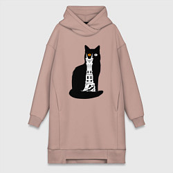 Женская толстовка-платье Око Котоурона