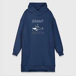 Женская толстовка-платье Grant Green great jazz guitarist