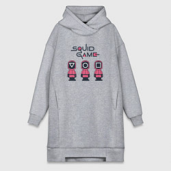 Женская толстовка-платье Squid games