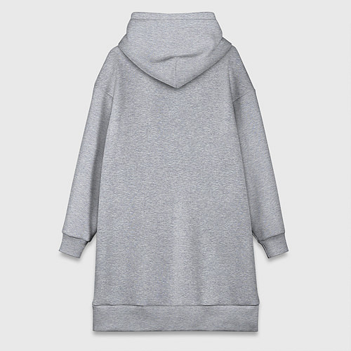 Женская толстовка-платье Ретро гараж и автомобиль Chevrolet Apache / Меланж – фото 2