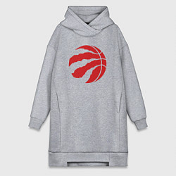 Женская толстовка-платье Raptors ball