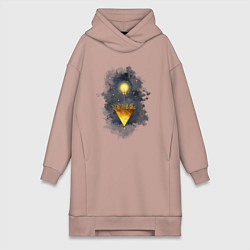 Женская толстовка-платье Росток идеи