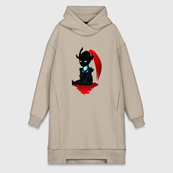 Женская толстовка-платье Igris - solo leveling