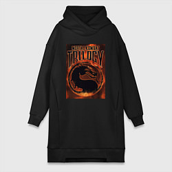 Женская толстовка-платье Mortal kombat trilogy