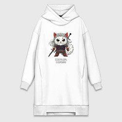 Женская толстовка-платье Котьмак никак не научитесь