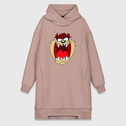 Женская толстовка-платье Tasmanian Devil