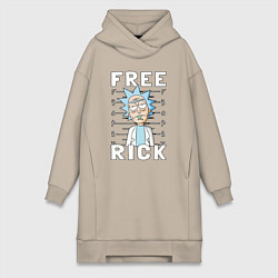 Женская толстовка-платье Free Rick ruler