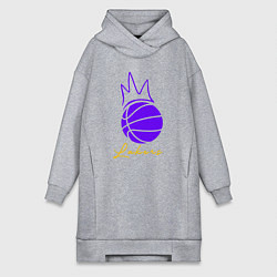 Женская толстовка-платье Короли Лейкерс