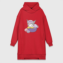 Женская толстовка-платье Куроми с макарунами