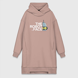 Женское худи-платье Bander brand, цвет: пыльно-розовый