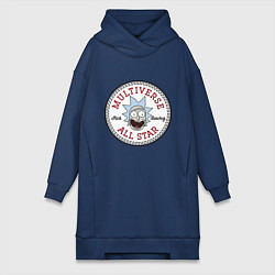 Женская толстовка-платье Нашивка с Риком Санчесом