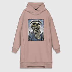 Женская толстовка-платье Metallica - playbill