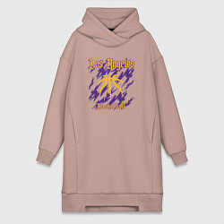 Женская толстовка-платье Basketball Lakers