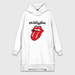 Женская толстовка-платье Rolling Stones - logo