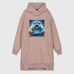 Женская толстовка-платье Hippo - esports player