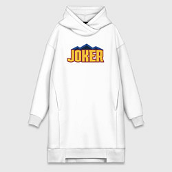 Женская толстовка-платье Nuggets Joker