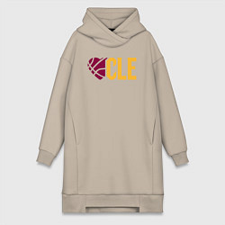 Женская толстовка-платье Love Cleveland