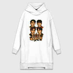 Женская толстовка-платье Astro в стиле тату