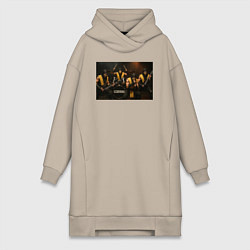 Женская толстовка-платье Sorpions Mortal Kombat