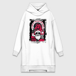 Женское худи-платье Красный огненный конь 2026, цвет: белый