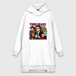 Женская толстовка-платье Twin Peaks Multi