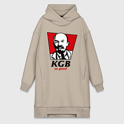 Женское худи-платье KGB: So Good, цвет: миндальный