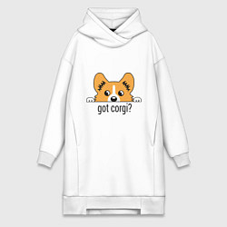 Женская толстовка-платье Got Corgi