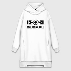 Женская толстовка-платье Subaru