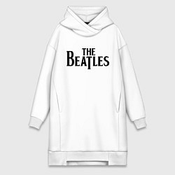 Женская толстовка-платье The Beatles