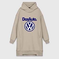 Женская толстовка-платье Volkswagen Das Auto