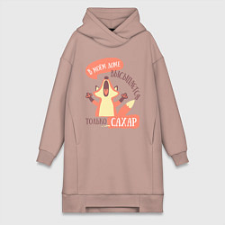 Женская толстовка-платье В моём доме