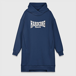 Женская толстовка-платье Hardcore Russia