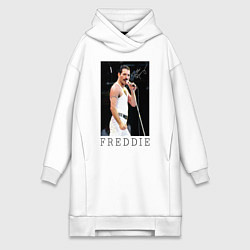 Женская толстовка-платье Queen: Freddie