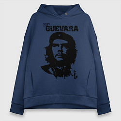 Толстовка оверсайз женская Che Guevara, цвет: тёмно-синий